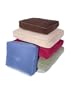 Eco Friendly Rectangular Fleece Pet Bed - Green Large