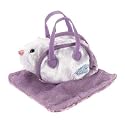 Zhu Zhu Pets Hamster Accessory Kit Hamster Carrier and Blanket - Purple