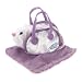 Zhu Zhu Pets Hamster Accessory Kit Hamster Carrier and Blanket - Purple