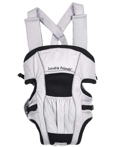 Buy Low Price Cozy Luvable Friends Deluxe Soft Baby Carrier – gray, 3-18 months B004PDMO98