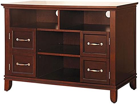 Space-Saving Television Storage Stand Entertainment Center | Console for Your Flat Screen TV in the Living Room with 2 drawers for Your Home Decor