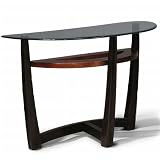 Elation Console Table in Cappuccino