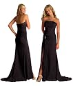 Langes Abendkleid im Empire Stil, Farbe schwarz von Astrapahl