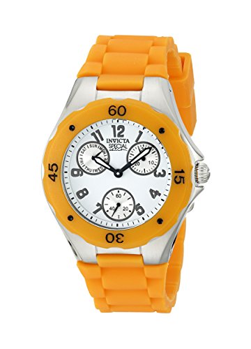 Invicta Unisex 18792 Angel Orange/White Silicone Watch