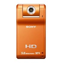 Sony MHSPM1/D Webbie HD MP4 and 5MP all-in-one Camera (Orange)