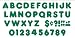 Kelly Green 4 Casual Ready Letters®