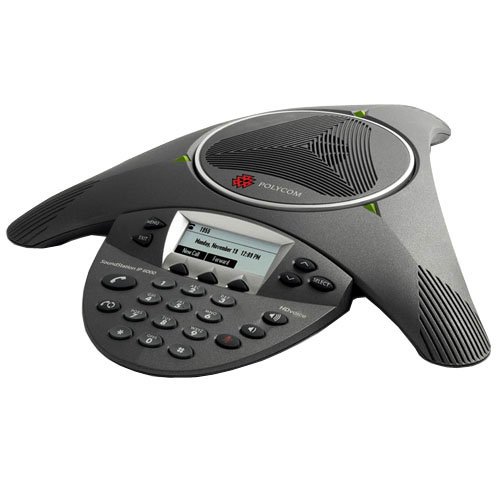 T�l�phone par VOIP POLYCOMSOUNDSTATIONIP6000NOIR