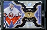 2006-07 Upper Deck SPX #63 Rick DiPietro New York Islanders Hockey Card - Mint Condition - In Protective Display Case