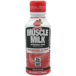 Muscle Milk, Strawberries \’N Creme, 14 Oz. / 12 PK