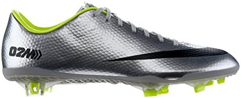 Nike Mercurial Vapor IX FG 555605-007 Silver/Black/Volt Men's Soccer Cleats