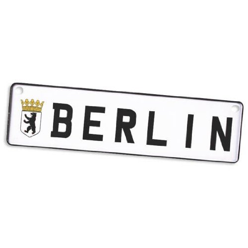Blechschild Berlin, Deutschland