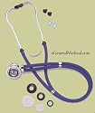 Omron 416-22 Series Sprague Rappaport-Type Stethoscope - 416-22-BLK Black