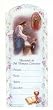 100 First Communion Mini-Bookmark Remembrances in Spanish, 1.5" x 4.5" - Boy and Guadalupe