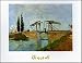 Draw Bridge by Vincent Van Gogh Fine Art Print / Poster 28.00 x 20.00 in.