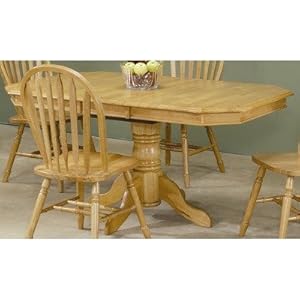 Sunset Trading Dlu-tcp-3660-set Sunset Selections Extension Table Finish: Rich Honey Light Oak