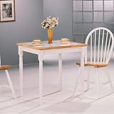 Morrison Square Dining Table and White