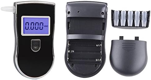 Advanced Digital Breathalyze Alcohol Detector Tester Police Quality Black (Black) FDA CE ROHS The Original