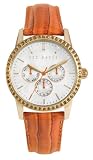 Ted Baker TE2019 Ladies orange leather strap watch
