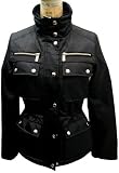 MICHAEL Michael Kors Women's Snap Front 4 Pocket Jacket