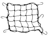 Black Bungee Motorcycle Helmet Cargo Net