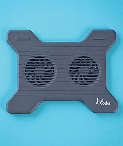 Laptop Cooling Pad with Dual Fans 4 USB Ports Just Cooler Notebook Cooling Pad
