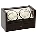 Quad Automatic Watch Winder Two Turntable With 4 Timer Settings.