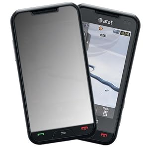 Durable Mirror Reusable LCD Screen Protector for AT&amp;T Samsung Eternity A867 Cell Phone