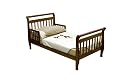 Dream On Me Classic Sleigh Toddler Bed - Pecan