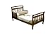 Dream On Me Toddler Sleigh Bed - Pecan