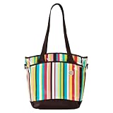 Fleurville Sling Tote - Cocoa Stripe by Fleurville