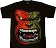 Incredible Hulk Flem Black T-shirt Tee