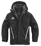 VAUDE Kinder Doppeljacke Campfire 3in1 II, black, 128