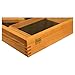 Online Stores, Inc. Premium USA-Made Solid Oak Flag and Document Case - for 3ft x 5ft Flags