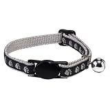 BLACK - Casual Kitty Safety Cat Collar
