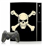 Jolly Roger Crossbone Skin for Sony Playstation 3 Console
