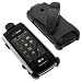 LG Verizon VX10000 Voyager Cell Phone Accessory Bundle - Black Swivel Belt Clip Holster + Rapid Car Charger + Home Travel Charger