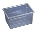 Cambro 182612CW135 Clear Camwear Clear Polycarbonate Food Storage Box 18" x 26" x 12"