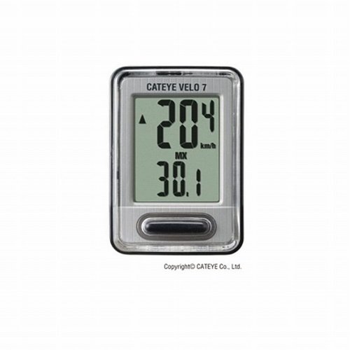 Cateye Fahrradcomputer VELO7 CC-VL520, silber, FA003524056 Preisvergleich