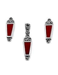 Sterling Silver Sets With Stone