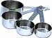 Cook Pro Stainless Measuring Cups, Set of 4