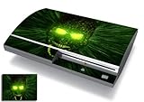 Bundle Monster Vinyl Skins For Sony Playstation PS3 Game Console - Cover Faceplate Protector Sticker