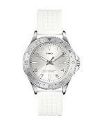 Timex Reloj de cuarzo Kaleidoscope Blanco 42  mm