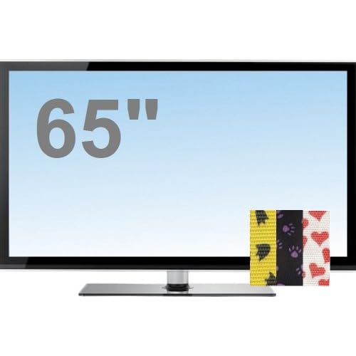 ProtectTVs TV Screen Protector, Standard version with Optional Patterned Straps for 65 inch LED, LCD and Plasma TV ProtectTVs TV Screen Protector, Standard version with Optional Patterned Straps for 65 inch LED, LCD and Plasma TV