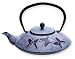 Old Dutch 001DP 32 Oz. Dusty Plum Cast Iron Felicity Teapot