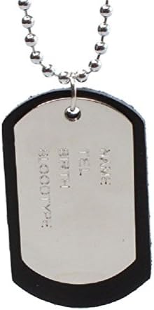 CSG American Soldiers Leather Accessories Chain Necklace Hip-Hop