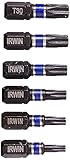 Irwin Tools 1837414 Impact Performance Series Tamper-Resistant TORX Insert Bit Set (6 Piece) [並行輸入品]