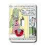 Rich Diesslins Funny General Cartoons - Halloween - Zombie Punch and the Religious Visitors - Light Switch Covers - single toggle switch