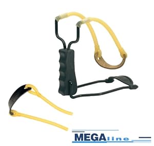 Lance pierre BULL TARGET Métal Avec 1 Elastique de rechange