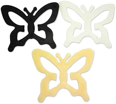 Supermodels Secrets Women's Strap Concealer Bra Clip (Butterfly Shape) 3Pcs/Set One Size Black, White, Nude