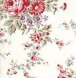 By the Yard TANYA WHELAN Fabric KITCHEN Rose Grey TW02